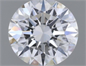 Natural Diamond 0.40 Carats, Round with Excellent Cut, F Color, VS1 Clarity and Certified by GIA