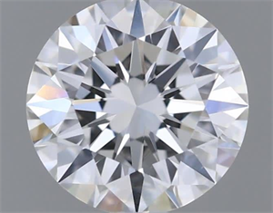 Picture of Natural Diamond 0.40 Carats, Round with Excellent Cut, F Color, VS1 Clarity and Certified by GIA