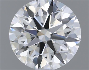 Picture of Natural Diamond 0.40 Carats, Round with Very Good Cut, J Color, VS1 Clarity and Certified by GIA