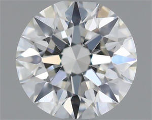 Picture of Natural Diamond 0.41 Carats, Round with Excellent Cut, I Color, VVS1 Clarity and Certified by GIA