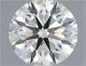 Natural Diamond 0.47 Carats, Round with Excellent Cut, K Color, IF Clarity and Certified by IGI