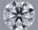 Natural Diamond 0.50 Carats, Round with Very Good Cut, F Color, SI2 Clarity and Certified by IGI