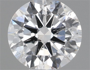 Picture of Natural Diamond 0.50 Carats, Round with Excellent Cut, E Color, SI2 Clarity and Certified by IGI