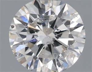 Picture of Natural Diamond 0.60 Carats, Round with Very Good Cut, H Color, SI2 Clarity and Certified by IGI