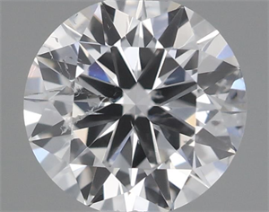 Picture of Natural Diamond 0.50 Carats, Round with Very Good Cut, E Color, SI2 Clarity and Certified by IGI