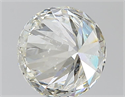 Natural Diamond 3.21 Carats, Round with Excellent Cut, I Color, SI2 Clarity and Certified by IGI