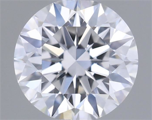 Picture of Natural Diamond 0.45 Carats, Round with Excellent Cut, E Color, VS2 Clarity and Certified by GIA