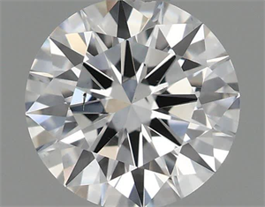 Picture of Natural Diamond 0.40 Carats, Round with Excellent Cut, E Color, VS2 Clarity and Certified by GIA