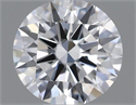 Natural Diamond 0.40 Carats, Round with Excellent Cut, F Color, VS1 Clarity and Certified by GIA