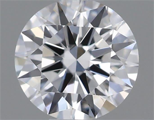 Picture of Natural Diamond 0.40 Carats, Round with Excellent Cut, F Color, VS1 Clarity and Certified by GIA