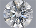 Natural Diamond 0.40 Carats, Round with Excellent Cut, H Color, SI2 Clarity and Certified by IGI