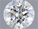 Natural Diamond 0.40 Carats, Round with Excellent Cut, H Color, SI2 Clarity and Certified by IGI