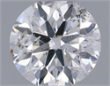 Natural Diamond 0.40 Carats, Round with Very Good Cut, F Color, SI2 Clarity and Certified by IGI