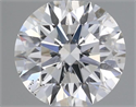 Natural Diamond 0.40 Carats, Round with Excellent Cut, G Color, SI2 Clarity and Certified by IGI