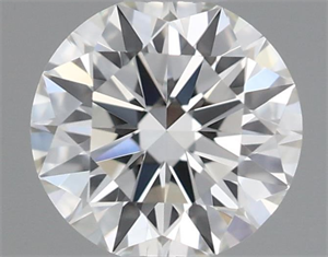 Picture of Natural Diamond 0.41 Carats, Round with Excellent Cut, H Color, VS2 Clarity and Certified by IGI