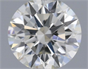 Natural Diamond 0.41 Carats, Round with Excellent Cut, I Color, VVS2 Clarity and Certified by IGI