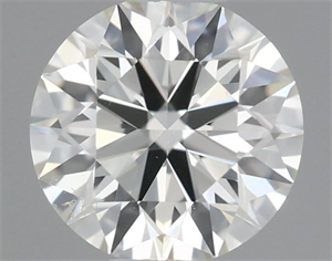 Picture of Natural Diamond 0.50 Carats, Round with Excellent Cut, K Color, VS2 Clarity and Certified by IGI