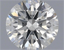 Natural Diamond 0.53 Carats, Round with Excellent Cut, K Color, SI1 Clarity and Certified by IGI