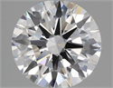 Natural Diamond 2.05 Carats, Round with Excellent Cut, F Color, VVS1 Clarity and Certified by GIA