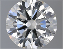 Natural Diamond 0.50 Carats, Round with Excellent Cut, I Color, SI1 Clarity and Certified by IGI