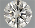 Natural Diamond 0.50 Carats, Round with Very Good Cut, I Color, SI1 Clarity and Certified by IGI