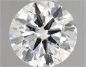 Natural Diamond 0.50 Carats, Round with Excellent Cut, I Color, SI1 Clarity and Certified by IGI