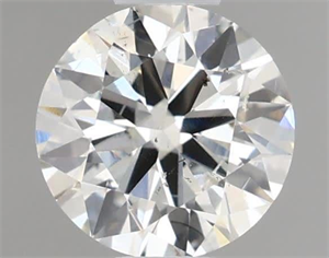 Picture of Natural Diamond 0.50 Carats, Round with Excellent Cut, I Color, SI1 Clarity and Certified by IGI