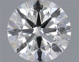 Picture of Natural Diamond 0.50 Carats, Round with Excellent Cut, H Color, SI1 Clarity and Certified by IGI