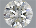 Natural Diamond 0.50 Carats, Round with Excellent Cut, I Color, SI1 Clarity and Certified by IGI