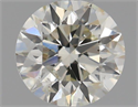 Natural Diamond 0.50 Carats, Round with Excellent Cut, I Color, SI2 Clarity and Certified by IGI