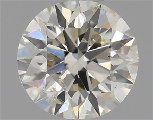 Picture of Natural Diamond 0.50 Carats, Round with Excellent Cut, I Color, SI2 Clarity and Certified by IGI