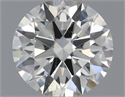 Natural Diamond 0.56 Carats, Round with Excellent Cut, I Color, SI1 Clarity and Certified by IGI