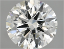 Natural Diamond 0.50 Carats, Round with Excellent Cut, I Color, SI2 Clarity and Certified by IGI