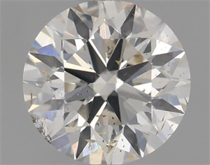 Picture of Natural Diamond 0.50 Carats, Round with Excellent Cut, I Color, SI2 Clarity and Certified by IGI