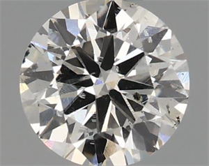 Picture of Natural Diamond 0.40 Carats, Round with Very Good Cut, I Color, SI2 Clarity and Certified by IGI