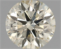 Natural Diamond 0.42 Carats, Round with Excellent Cut, K Color, SI2 Clarity and Certified by IGI