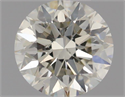 Natural Diamond 0.50 Carats, Round with Excellent Cut, I Color, SI1 Clarity and Certified by IGI