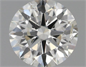 Natural Diamond 0.50 Carats, Round with Excellent Cut, H Color, SI1 Clarity and Certified by IGI