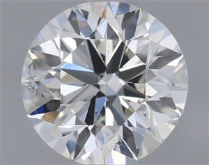 Picture of Natural Diamond 0.50 Carats, Round with Excellent Cut, H Color, SI1 Clarity and Certified by IGI