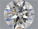 Natural Diamond 0.50 Carats, Round with Very Good Cut, I Color, SI1 Clarity and Certified by IGI