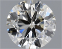 Natural Diamond 0.50 Carats, Round with Very Good Cut, I Color, SI1 Clarity and Certified by IGI