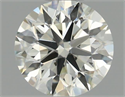 Natural Diamond 0.50 Carats, Round with Excellent Cut, I Color, SI2 Clarity and Certified by IGI