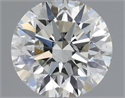 Natural Diamond 0.51 Carats, Round with Excellent Cut, I Color, SI1 Clarity and Certified by IGI