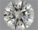 Natural Diamond 0.50 Carats, Round with Excellent Cut, I Color, SI2 Clarity and Certified by IGI