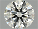 Natural Diamond 0.50 Carats, Round with Excellent Cut, I Color, SI2 Clarity and Certified by IGI