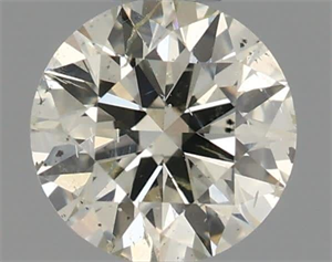 Picture of Natural Diamond 0.50 Carats, Round with Excellent Cut, I Color, SI2 Clarity and Certified by IGI