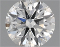 Natural Diamond 0.41 Carats, Round with Excellent Cut, I Color, SI1 Clarity and Certified by IGI