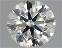 Natural Diamond 0.50 Carats, Round with Excellent Cut, I Color, SI2 Clarity and Certified by IGI