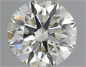 Natural Diamond 0.60 Carats, Round with Excellent Cut, K Color, SI1 Clarity and Certified by IGI