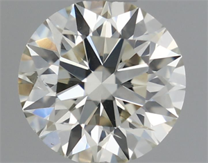 Picture of Natural Diamond 0.60 Carats, Round with Excellent Cut, K Color, SI1 Clarity and Certified by IGI